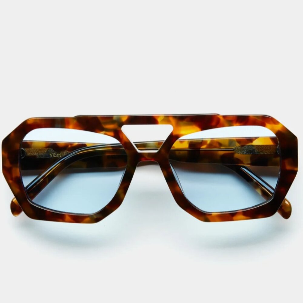 BRAND NEW - VIRAL VEHlA SUNGLASSES - River - Tort/Sky